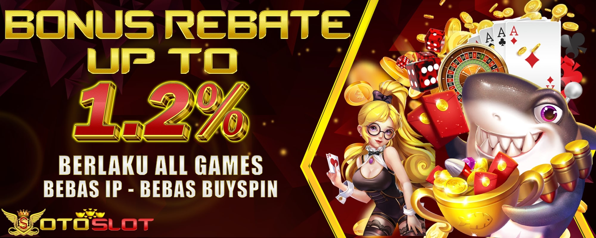 BONUS REBATE UP TO 1,2%